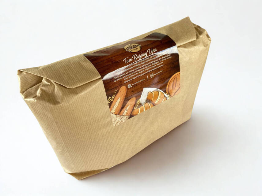 ORGANİK TAM BUĞDAY UNU 3KG - 4