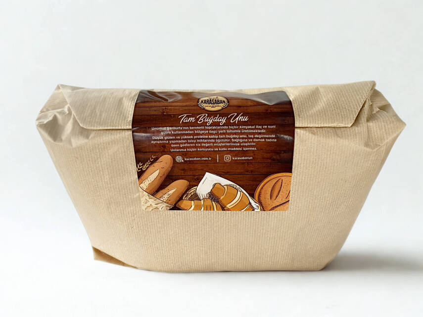 ORGANİK TAM BUĞDAY UNU 3KG - 2