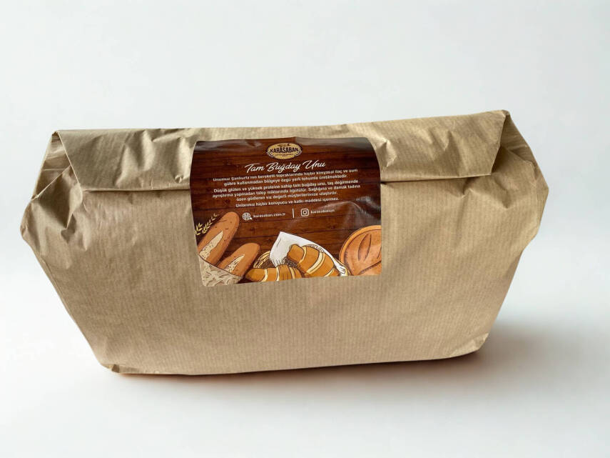 ORGANİK TAM BUĞDAY UNU 5KG - 2