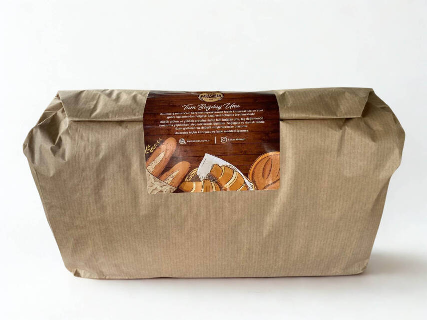 ORGANİK TAM BUĞDAY UNU 5KG - 4